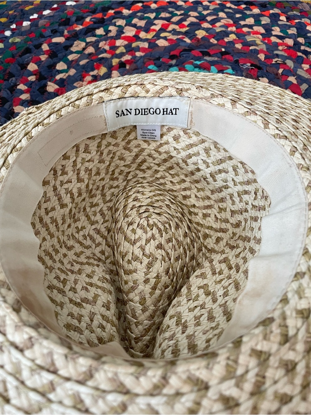Wide-Brim Straw Sun Hat - Natural
San Diego Hat - Picture 3 of 4